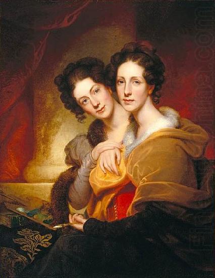 Rembrandt Peale The Sisters (Eleanor and Rosalba Peale) oil painting picture